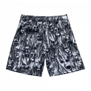 Wall of Flesh Shorts - Black