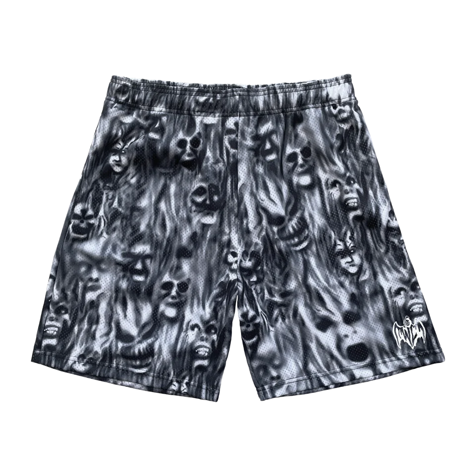 Wall of Flesh Shorts - Black