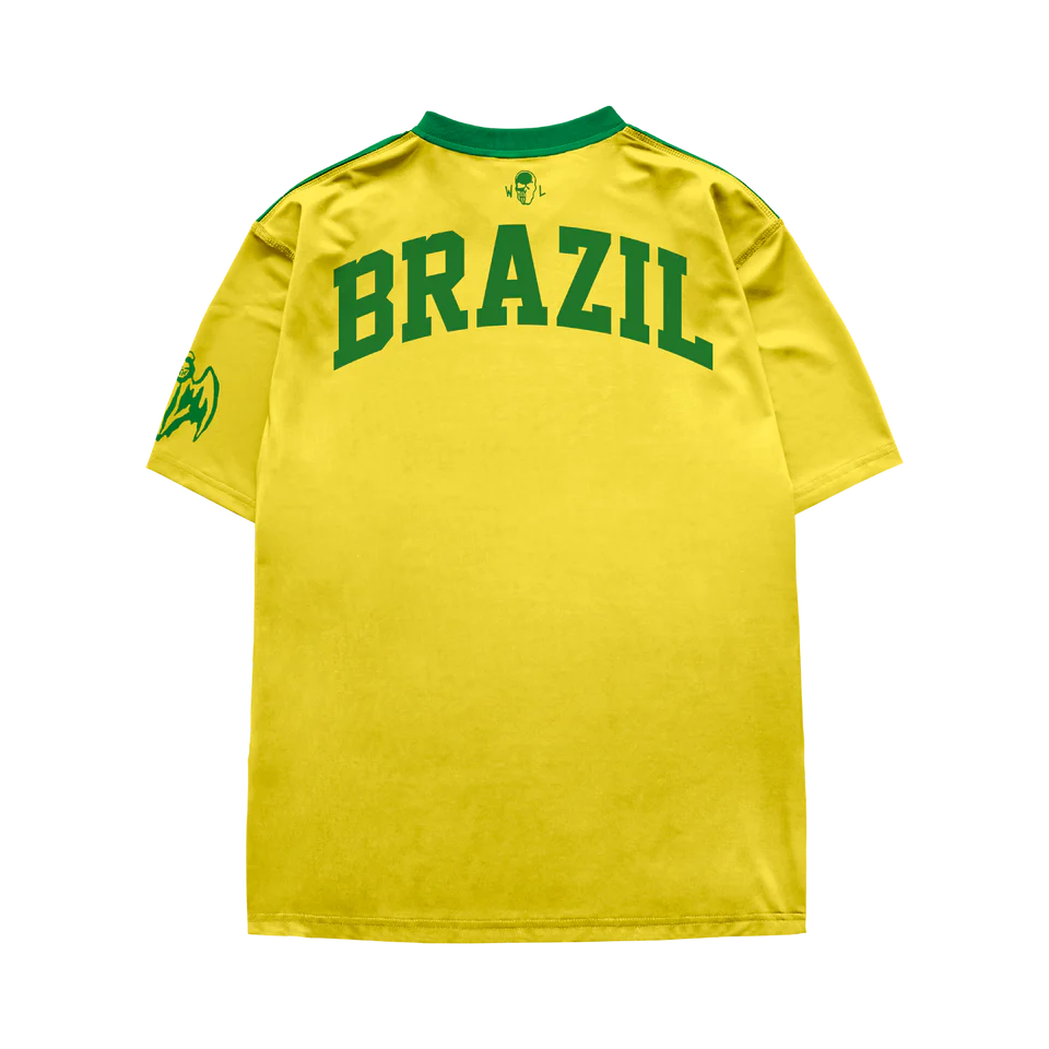 Warran Lotas Brazil World Cup Soccer Jersey Back