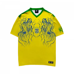 Warran Lotas Brazil World Cup Soccer Jersey Front