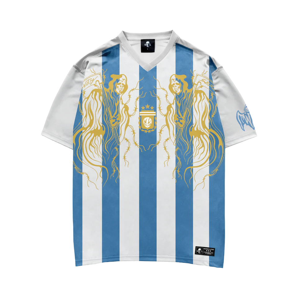 Warren Lotas Argentina World Cup Soccer Jersey Front