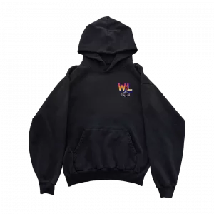 Warren Lotas Arthur Hoodie - Black - Front