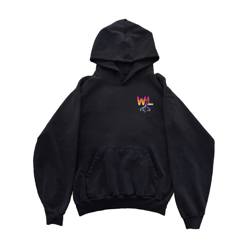 Warren Lotas Arthur Hoodie - Black - Front