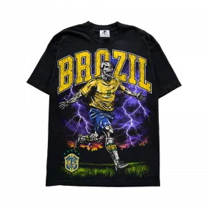 Warren Lotas Brazil World Cup T-Shirt - Black