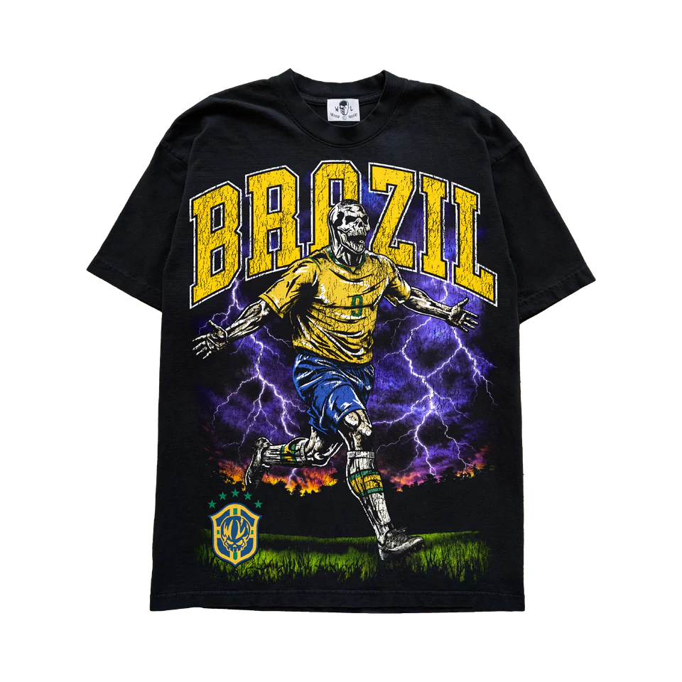Warren Lotas Brazil World Cup T-Shirt - Black