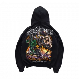 Warren Lotas Ceej Hoodie - Black