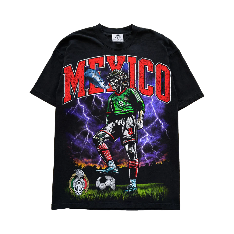 Warren Lotas Mexico World Cup T-Shirt - Black
