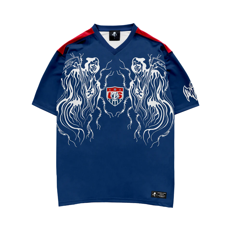 Warren Lotas USA World Cup Soccer Jersey Front Warren Lotas USA World Cup Soccer Jersey Front