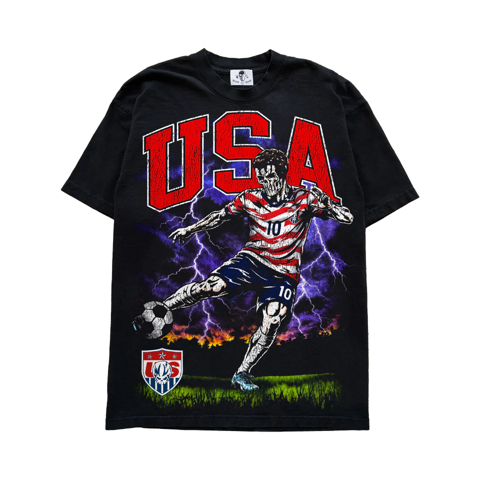 Warren Lotas USA World Cup T-Shirt - Black