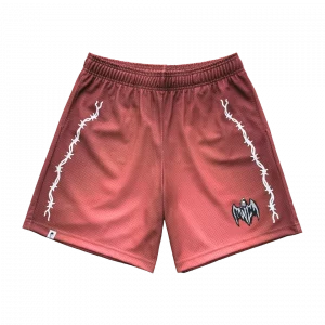 Warren Lotas Bat Shorts - Red